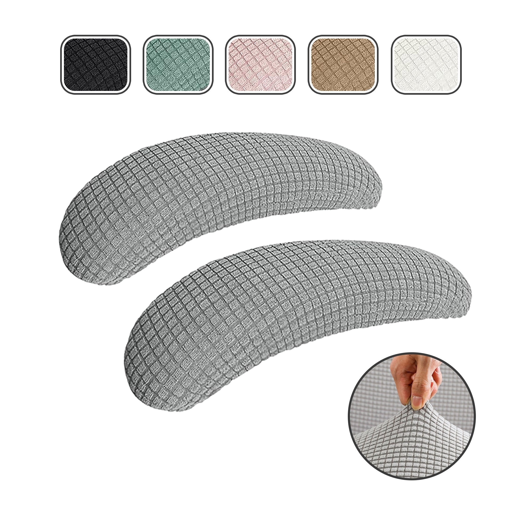 SOPOTUTU 2 Stück Armlehnenbezüge - Elastische Schoner Für Bürostühle