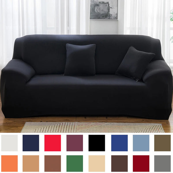 Einfarbige Sofabezüge Für Wohnzimmer Elastischer Sofabezug Eckcouchbezug Sofaüberzüge Stuhlmöbelschutz