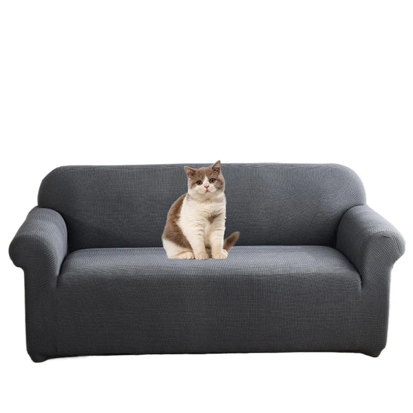 Jacquard Sofabezug 1/2/3/4 Verstellbare Sofa-Couch-Schutzbezüge Für Wohnzimmer Solide Elastische Schonbezug Für Zu Hause