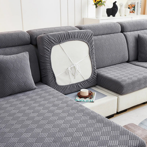 Jacquard Sofa Sitzkissenbezüge für Wohnzimmer Haustiere Kindermatte Sofabezüge Möbel-Schonbezug