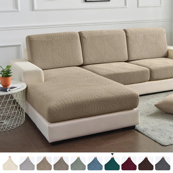 Jacquard Sofa Sitzkissenbezug Aus Wasserdichtem Stoff, Elastischer Sofabezug Für IKEA Sofas Abnehmbare Sofakissenbezüge