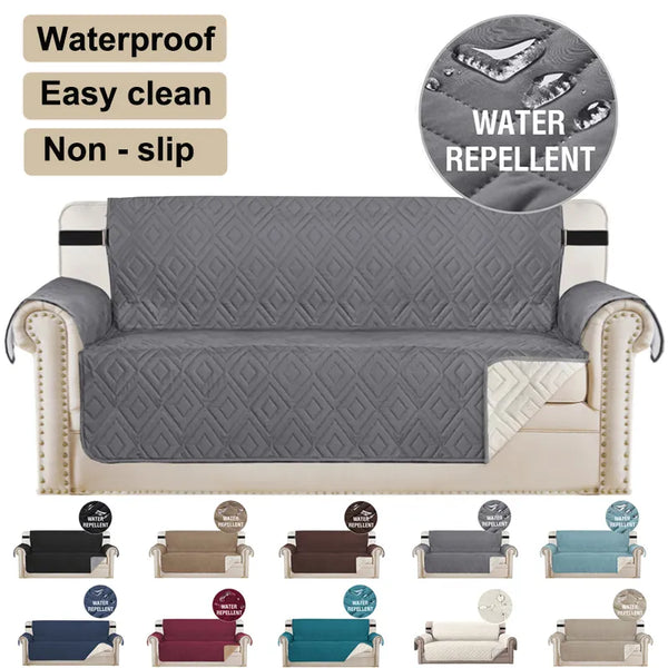 Wasserdichter Sofaüberwurf Rutschfeste Sofaüberwürfe Leicht Zu Reinigende Sofamatte Echt Wasserdicht 1/2/3/4 Sitzer
