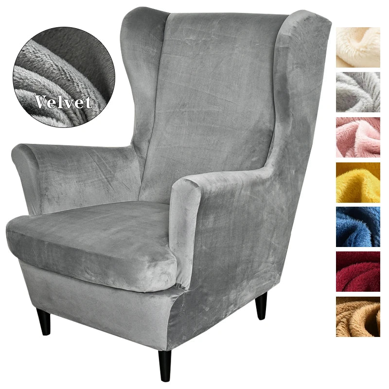 Sesselbezug mit Jacquard-Muster