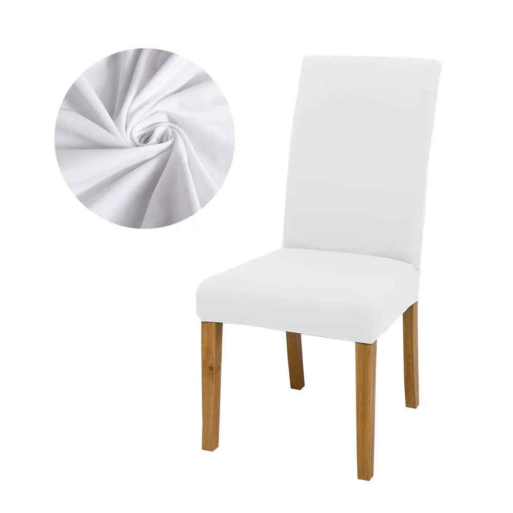 Einfarbige Stuhlhusse Für Esszimmer Restaurant Hochzeiten Bankett Hotel Elastische Stuhlhussen – Sofabezug