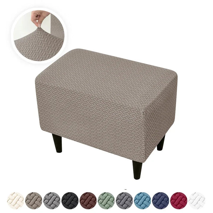 2-teilige Sesselhülle Für Wingback-Stühle – Dehnbar, Rutschfest, Waschbar, Mit Seitentasche