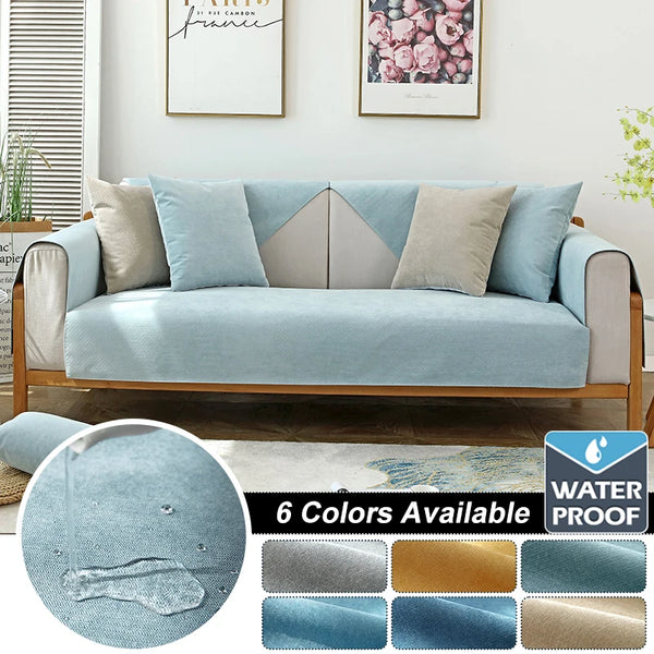Wasserdichte Decke Weicher Sofaüberwürfe Einfarbig Rutschfest Für Sofas Decken Für Kinder Und Haustiere Verschiedene Größen
