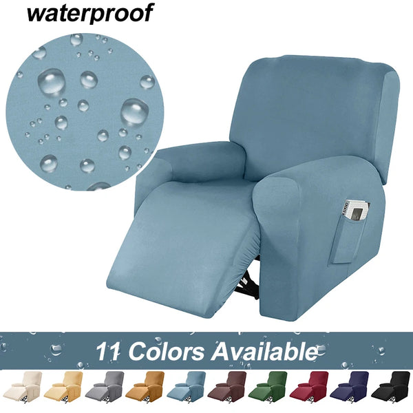 Wasserdichte Relaxsessel Sesselbezüge Für Wohnzimmer Elastischer Liegebezug Relax Lazy Sesselbezug Für 1/2/3/4 Liegestuhl